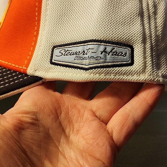 Nascar Stuart Haas Tony Stewart 14 Scuba Stretchfit Hat - New - Picture 4 of 11